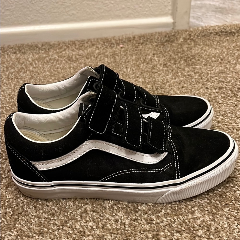 Velcro vans woman’s 8